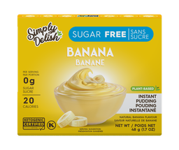 [11077725] Sugar-Free Pudding Dessert - Banana